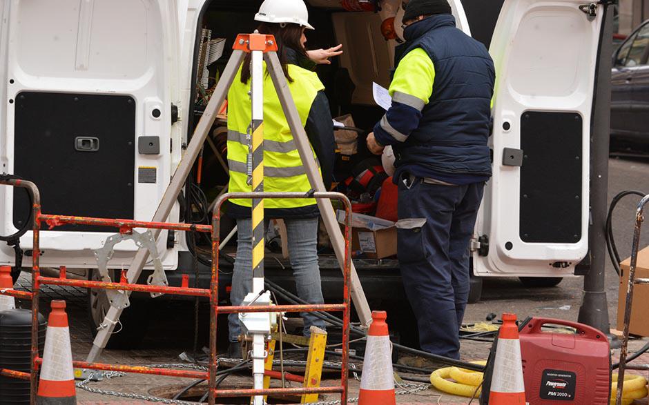 camion pompage assainissement Clichy